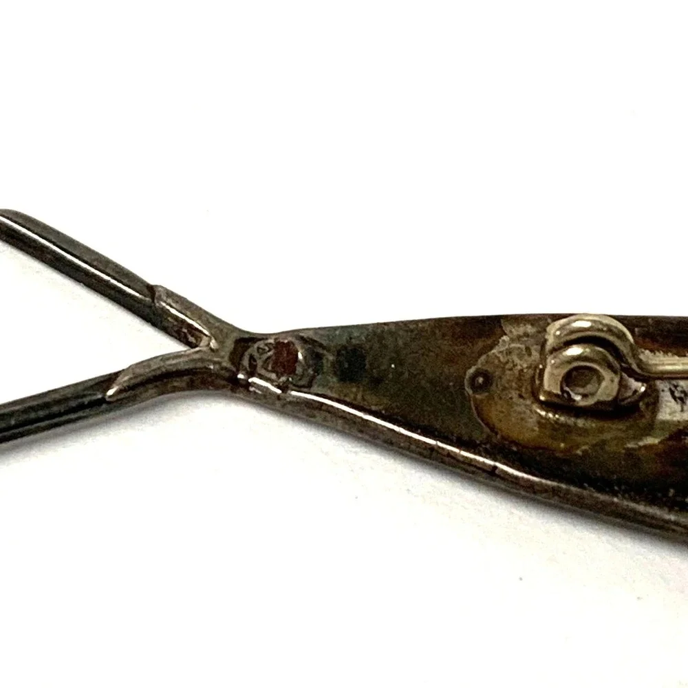 Vintage Taxco Mexican Sterling Inlaid‎ Turquoise Fish Pin/Brooch